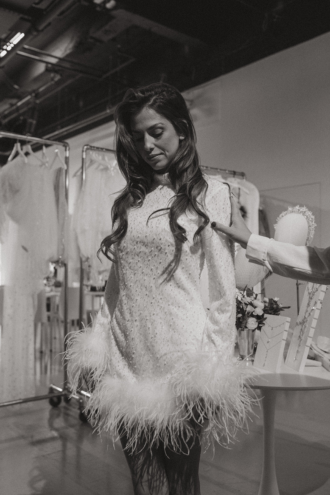 Chrishell Mini Dress – Untamed Petals