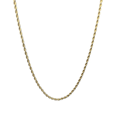 Midas Rope Chain Sports Necklace | Gold