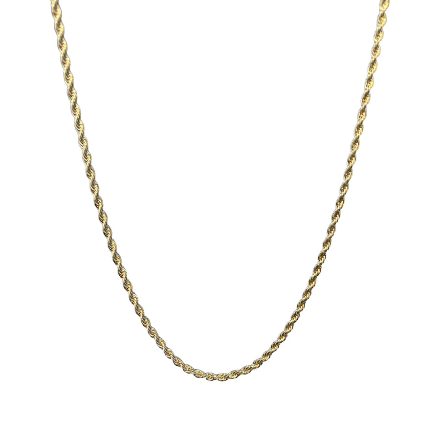 Midas Rope Chain Sports Necklace | Gold