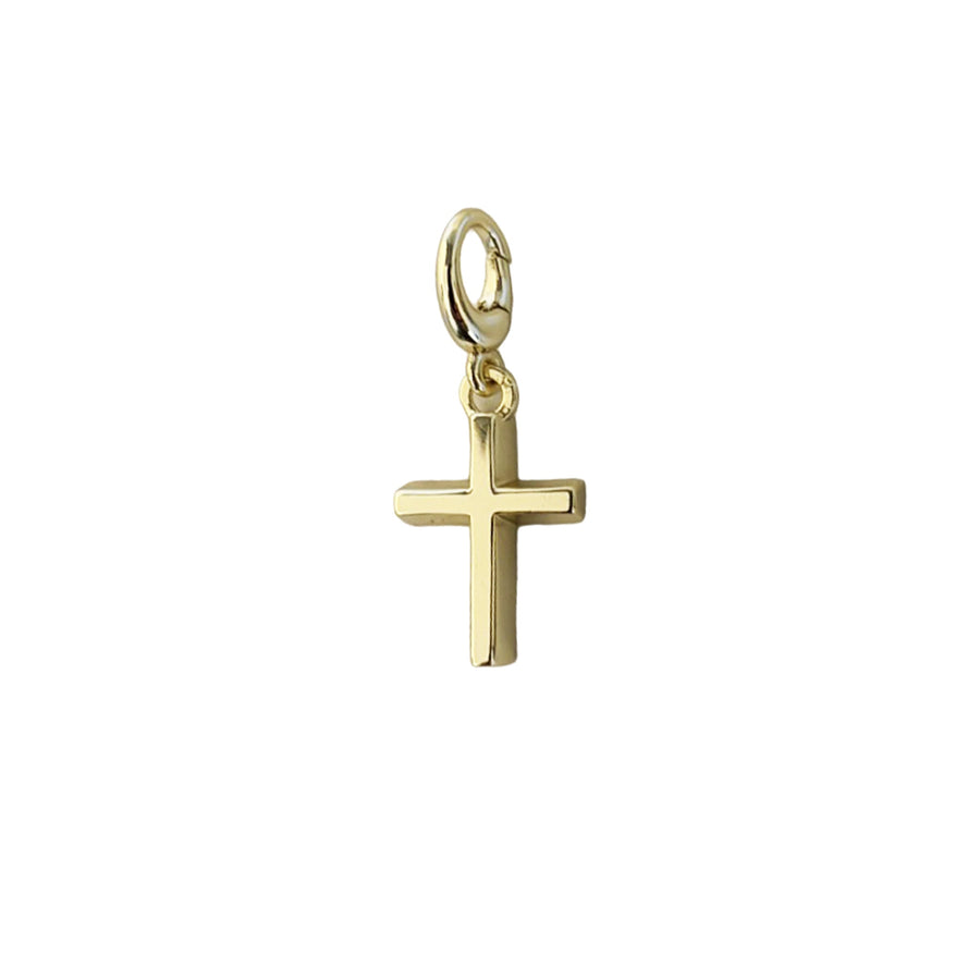 Drip Cross | Charm Pendant with Clasp