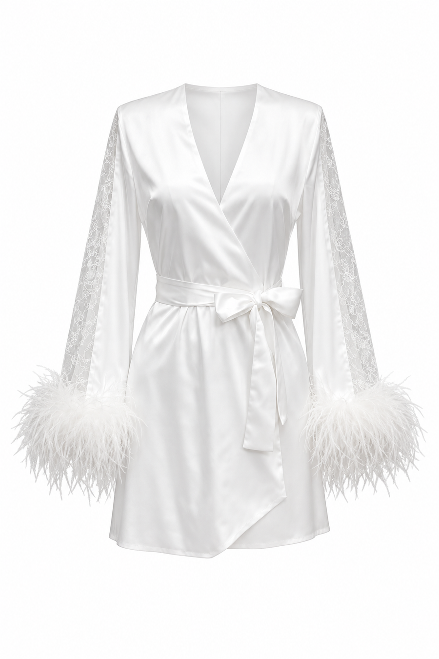 Olivia Feather Robe