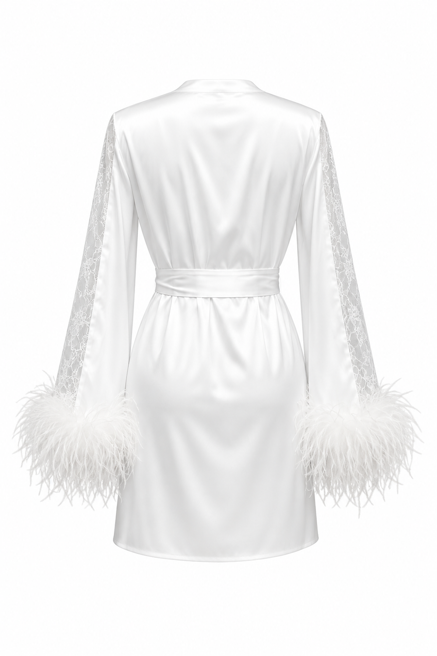 Olivia Feather Robe