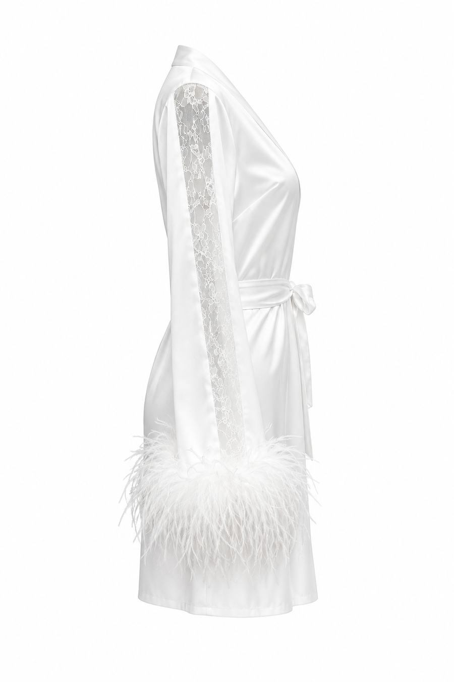 Olivia Feather Robe