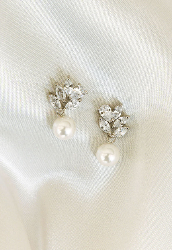 Poise Pearl Drop Earrings
