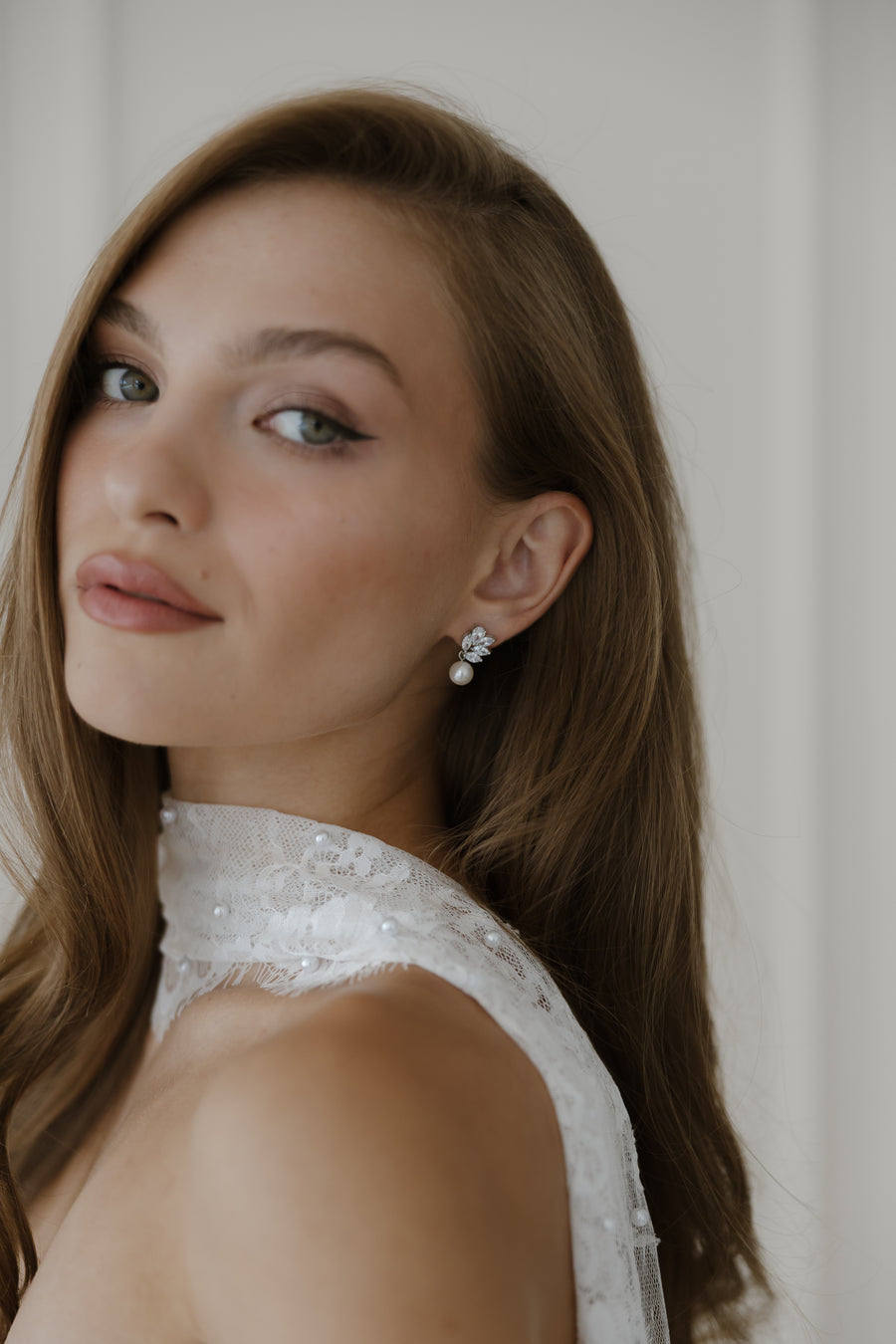 Poise Pearl Drop Earrings