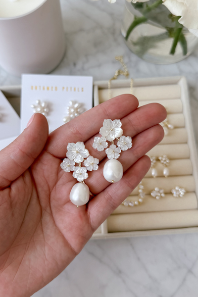 Garden Party Pearl Earrings