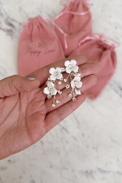 Opal Bridal Earrings