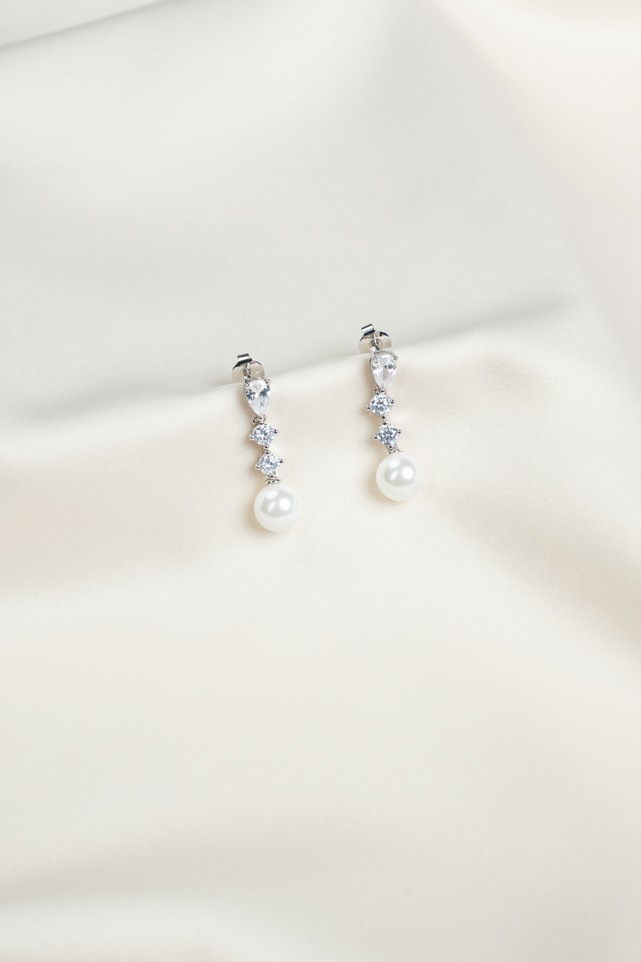 Serenade Pearl and Crystal Earrings