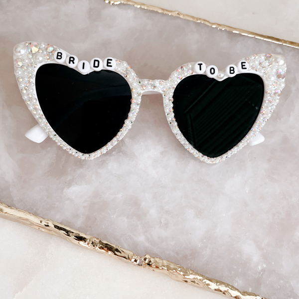Untamed Petals Bride to Be Sunnies Cool Bridal Sunnies Ivory