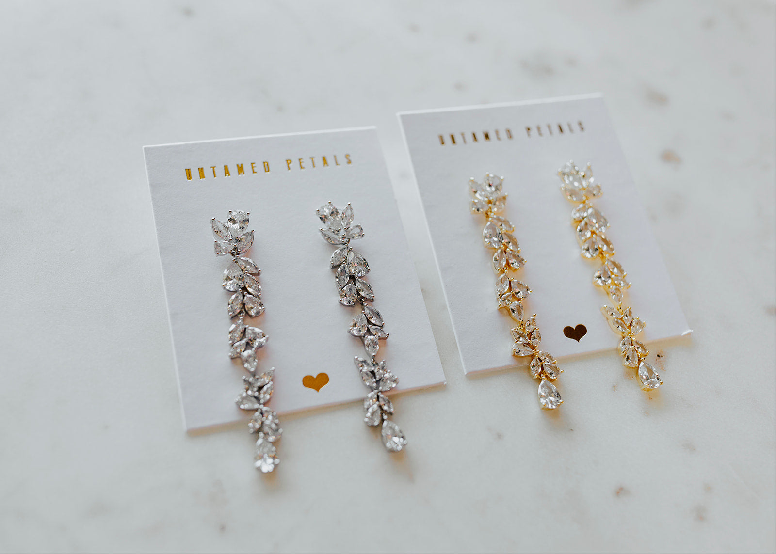 Promise Crystal Drop Earrings – Untamed Petals