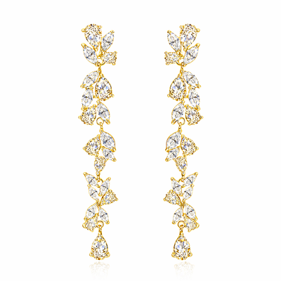Promise Crystal Drop Earrings