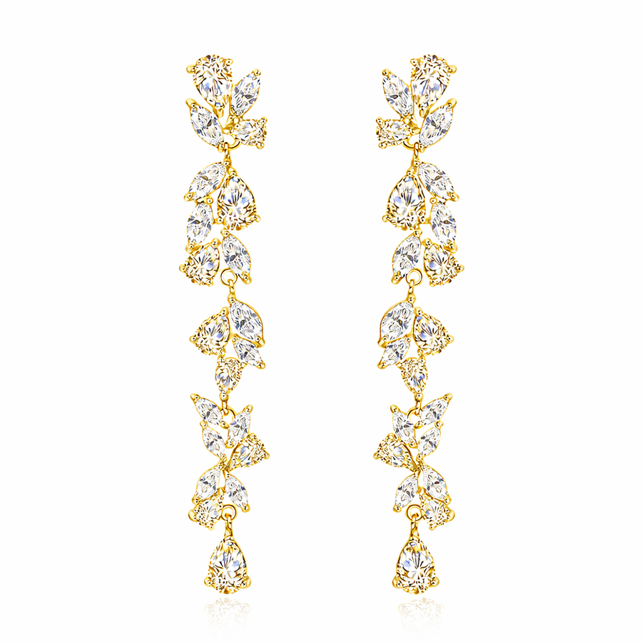 Promise Crystal Drop Earrings