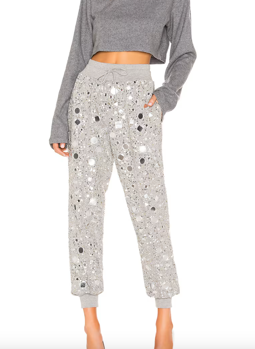 Sequin Joggers - House of Harlow - XS