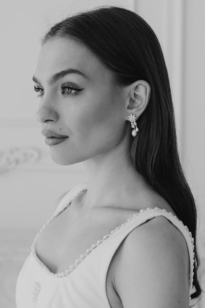 Seraphina Pearl Drop Earrings