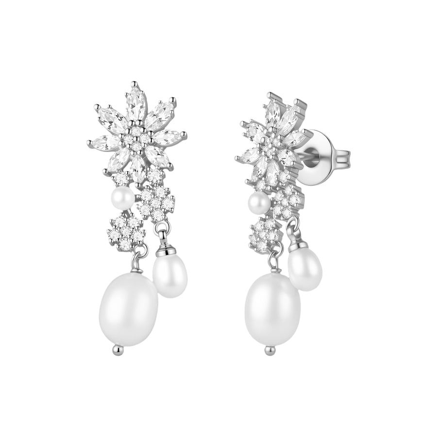 Seraphina Pearl Drop Earrings