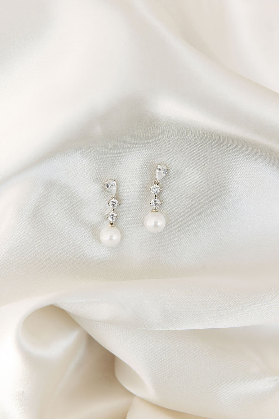 Serenade Pearl and Crystal Earrings