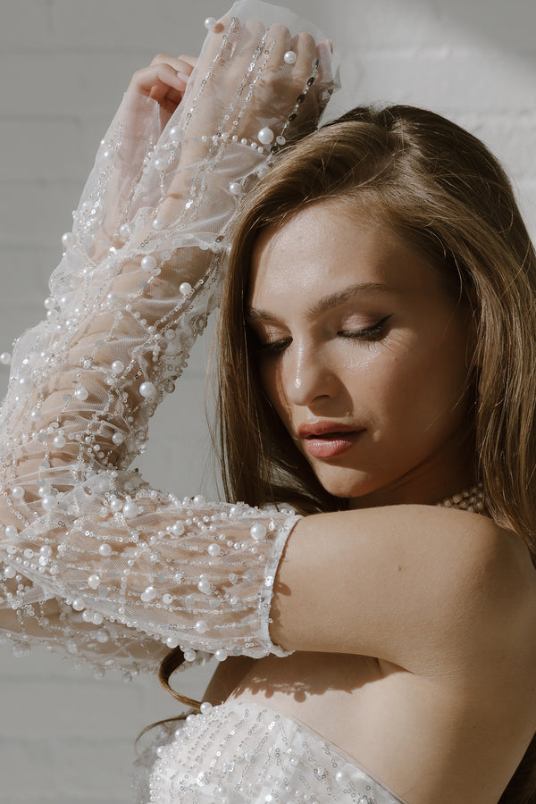 Siena Sequin Gloves