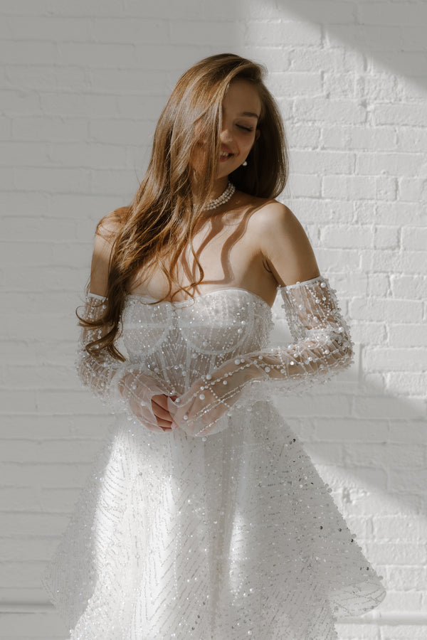 Siena Sequin Gloves