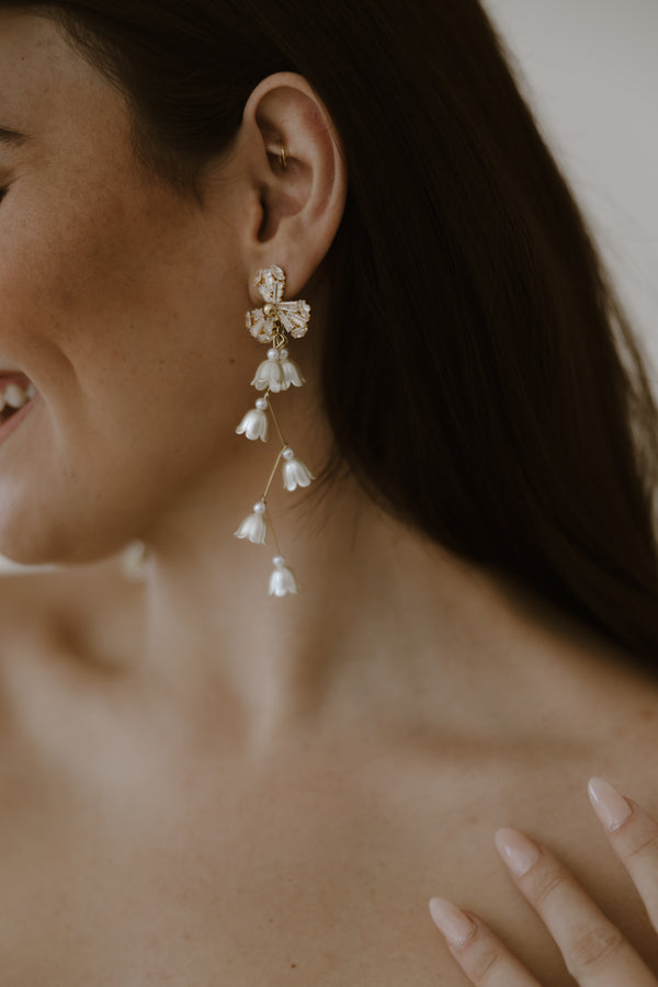 Soiree Crystal Drop Earrings