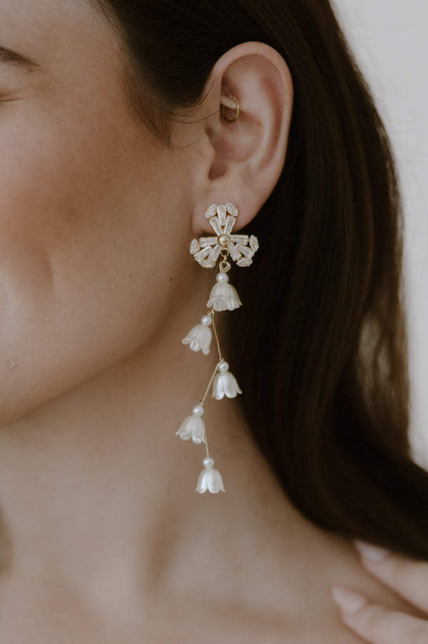 Soiree Crystal Drop Earrings
