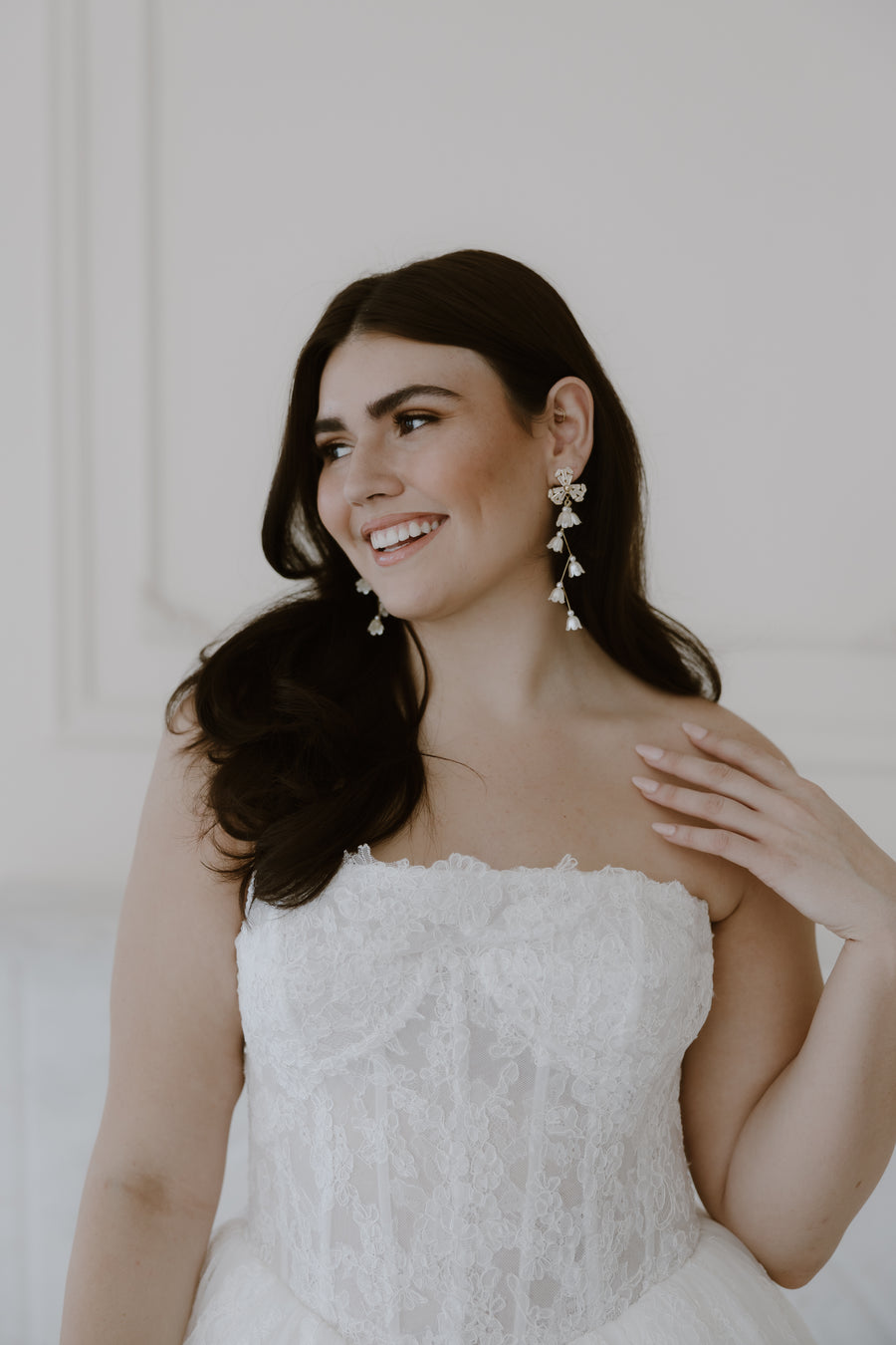 Soiree Crystal Drop Earrings