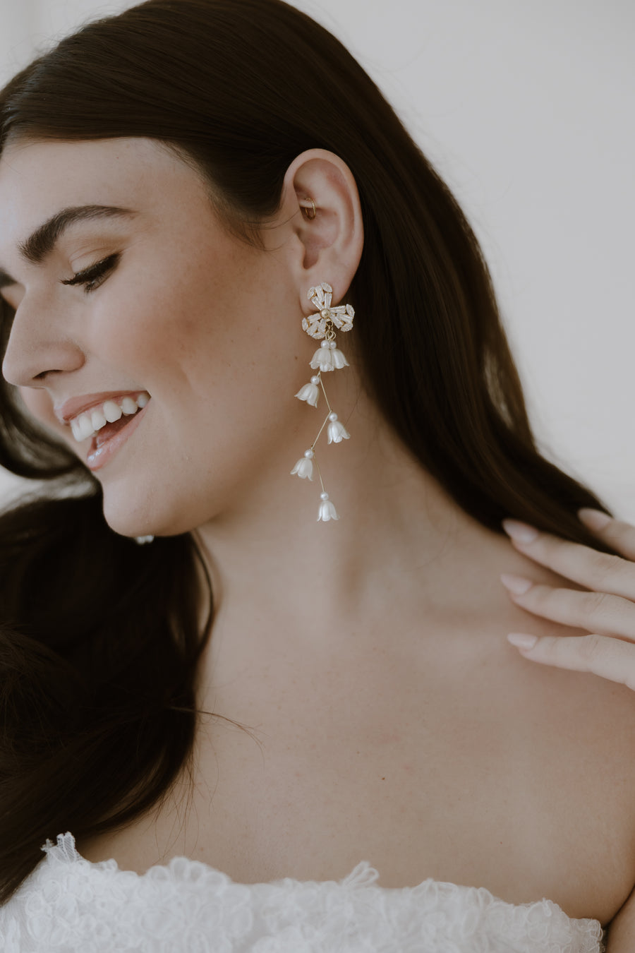 Soiree Crystal Drop Earrings