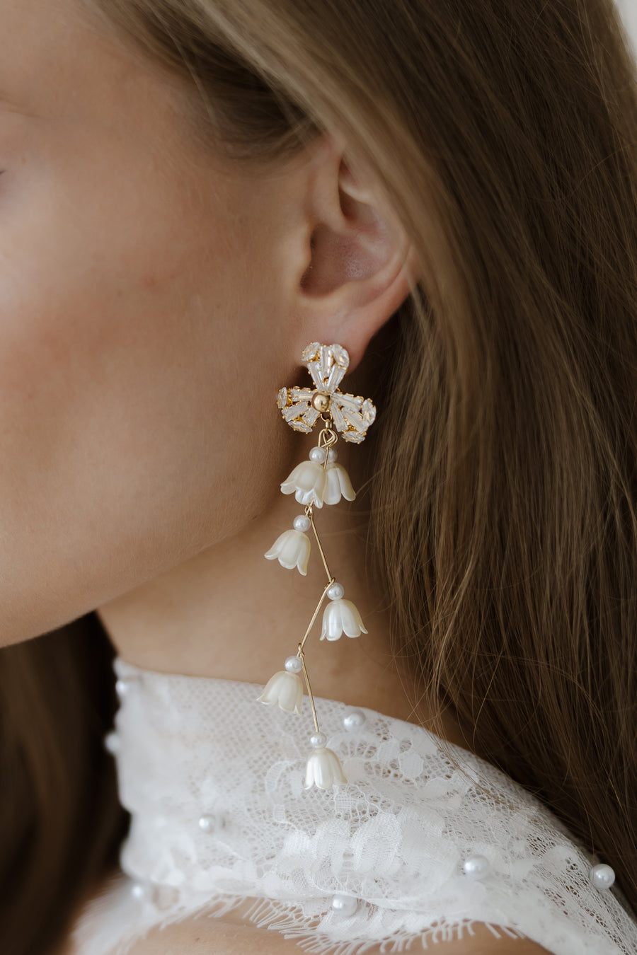 Soiree Crystal Drop Earrings