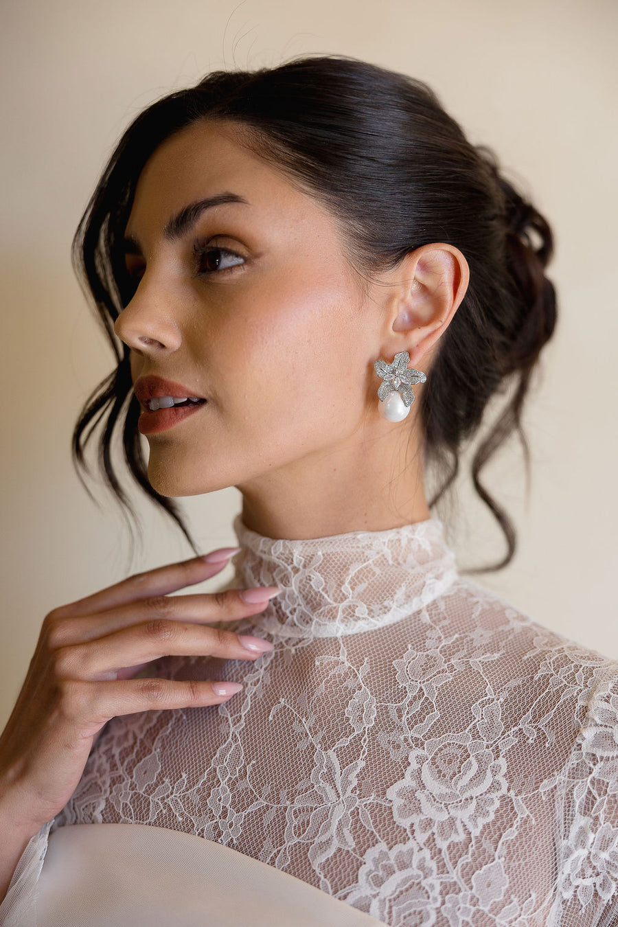 Sonnet Pearl Drop Earrings