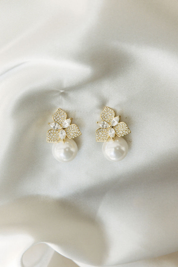 Sophie Pearl Drop Earrings