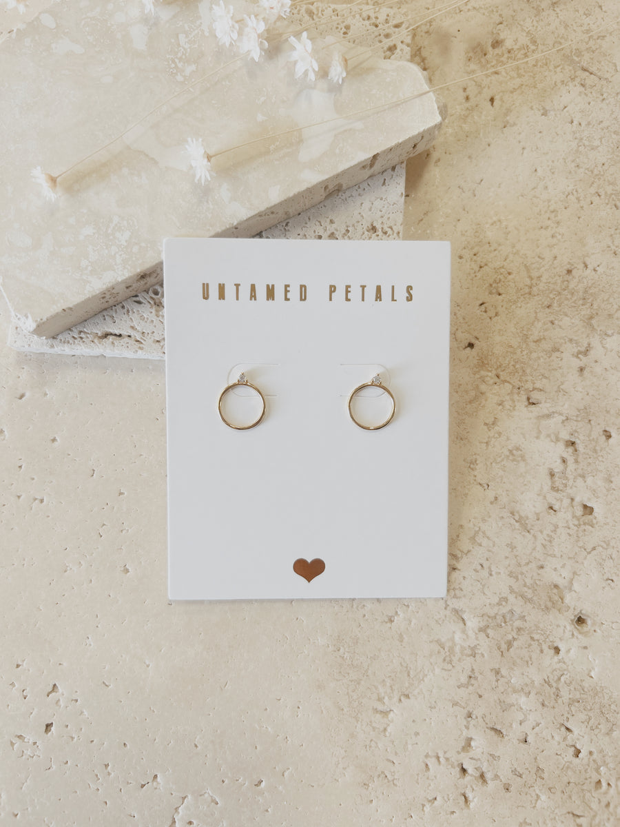 Circle Studs - SAMPLE SALE