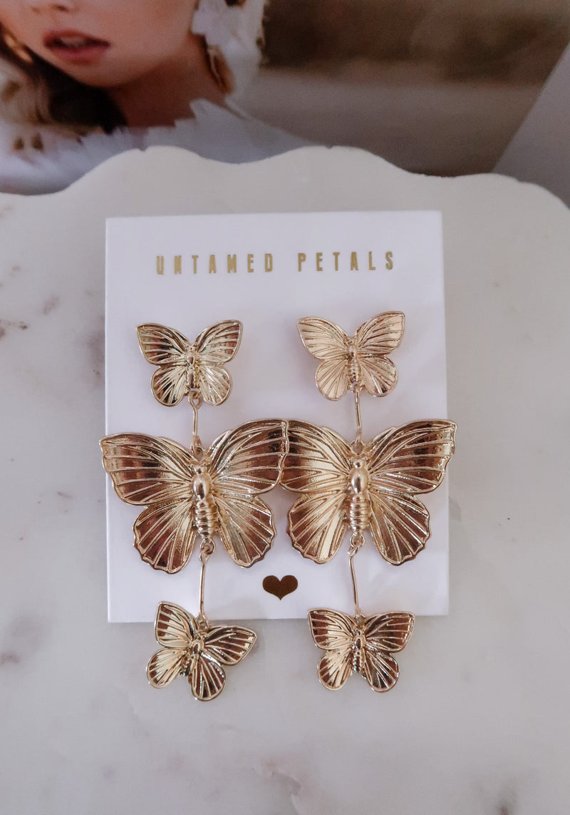 Kenna Butterfly Drops - SAMPLE SALE