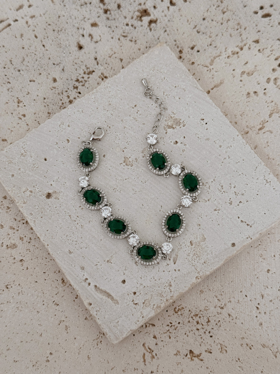 Emerald Green Bracelet - SAMPLE SALE