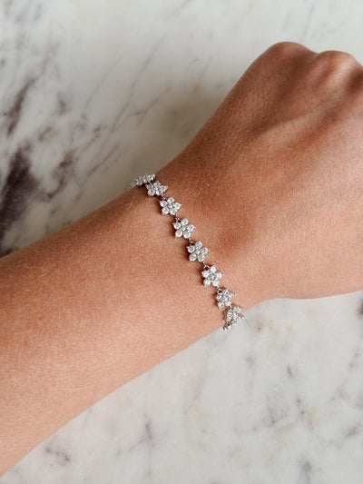 Blossom Tennis Bracelet - SAMPLE SALE