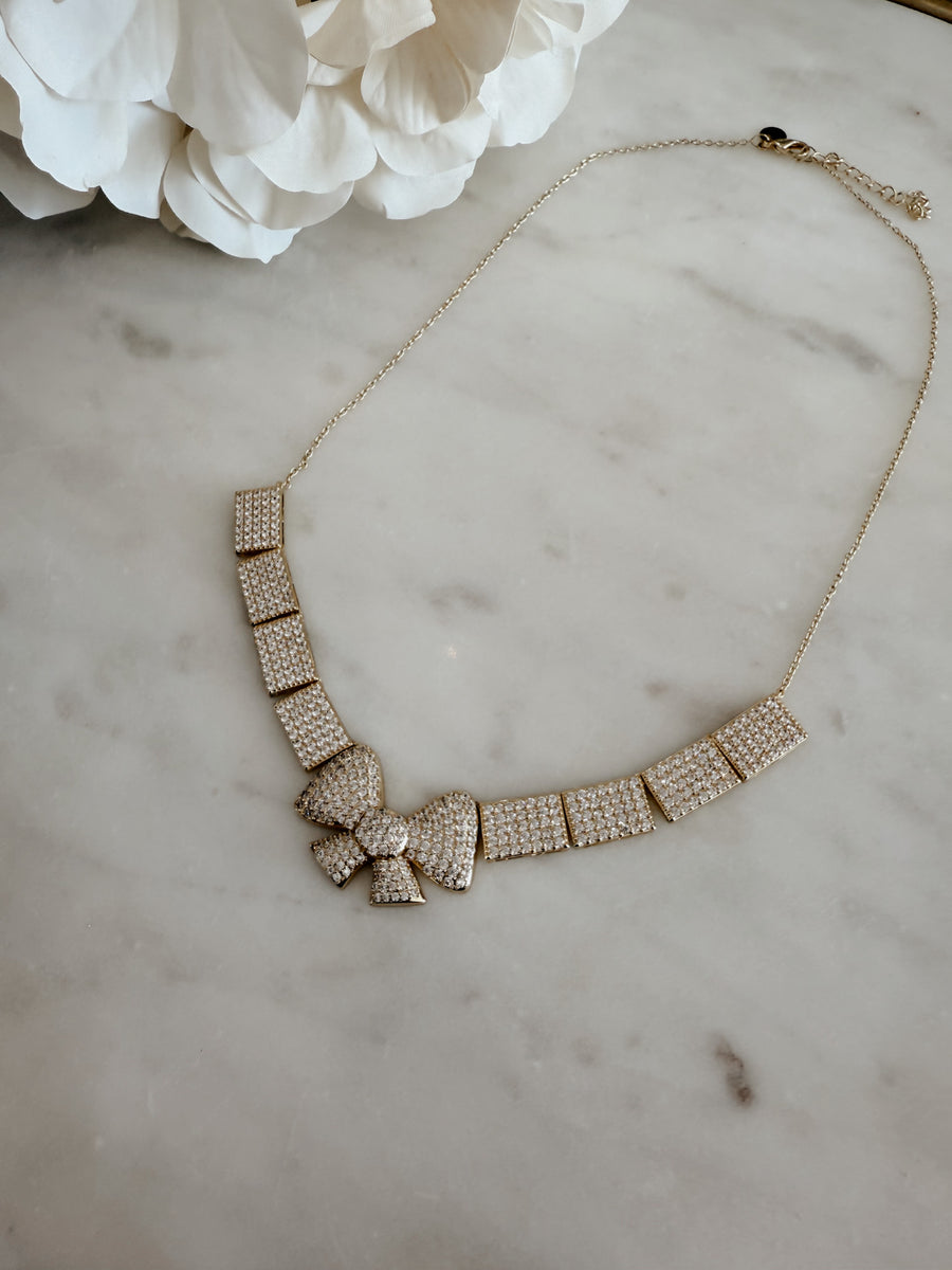 Bow Necklace -  SAMPLE SALE