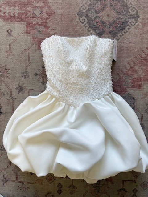 Pearl Bodice Basque Bubble - SAMPLE SALE