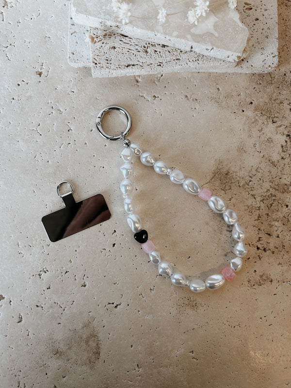 Pearl Wrist Phone Lanyard - SAMPLE SALE