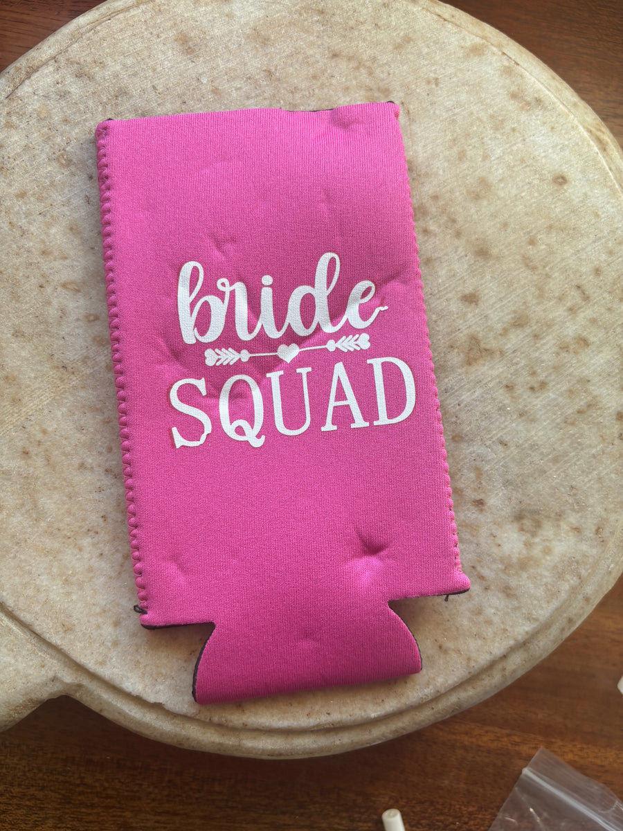 Bride Squad Koozie - SAMPLE SALE