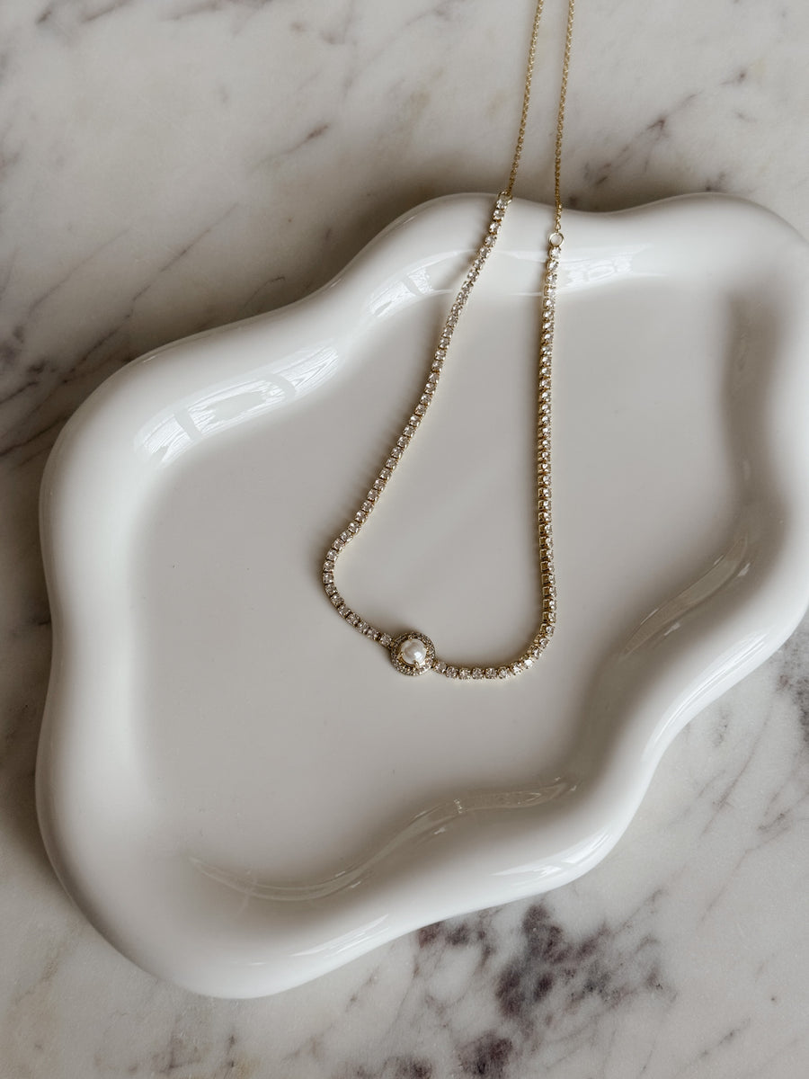 Heirloom Halo Necklace - SAMPLE SALE
