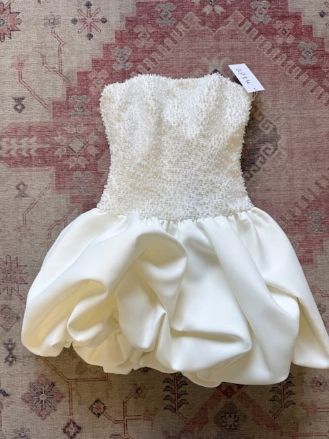 Pearl Bodice Straight Waist Bubble - SAMPLE SALE