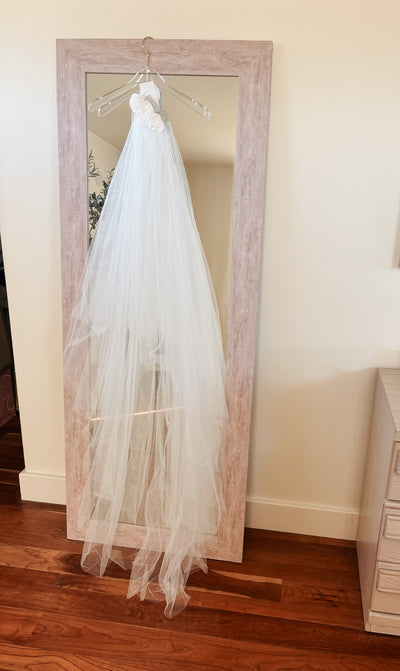 Pauline Veil Floor Length - SAMPLE SALE