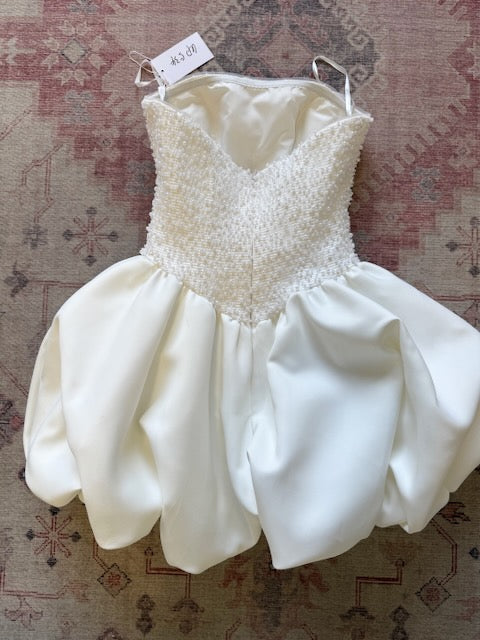 Pearl Bodice Basque Bubble - SAMPLE SALE
