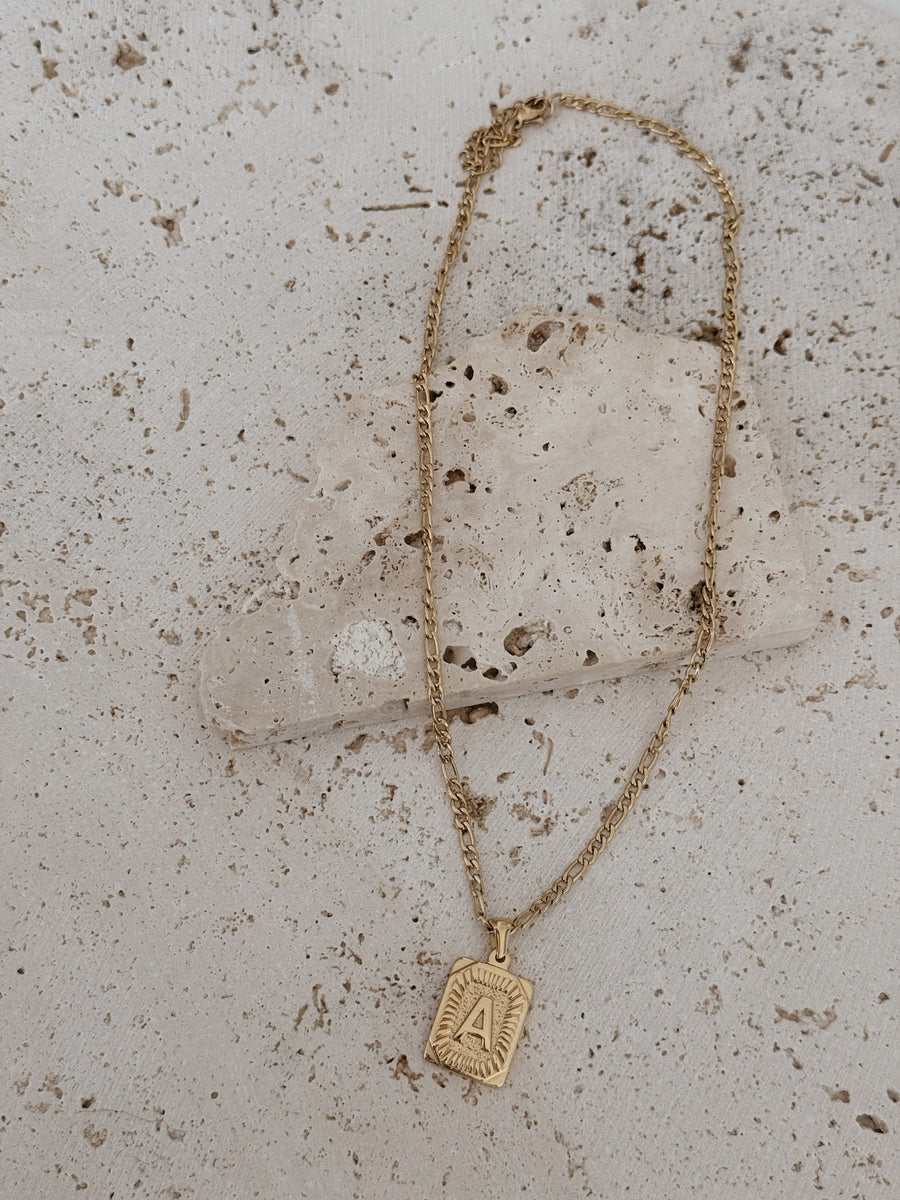 'A' Necklace - SAMPLE SALE