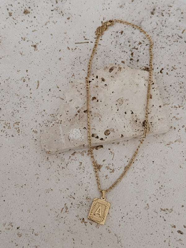 'A' Necklace - SAMPLE SALE