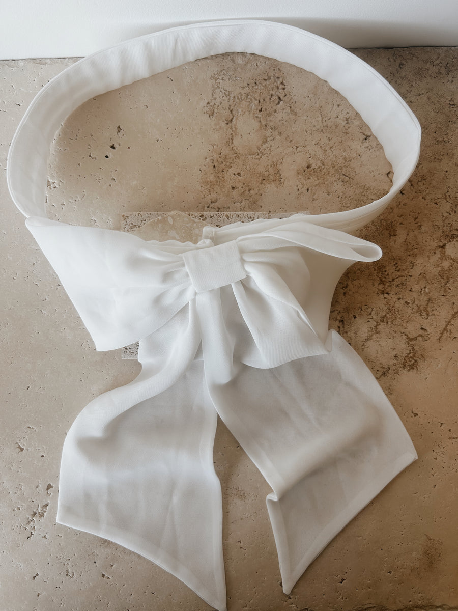 Chiffon Bow Belt - SAMPLE SALE