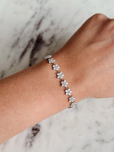 Blossom Tennis Bracelet - SAMPLE SALE