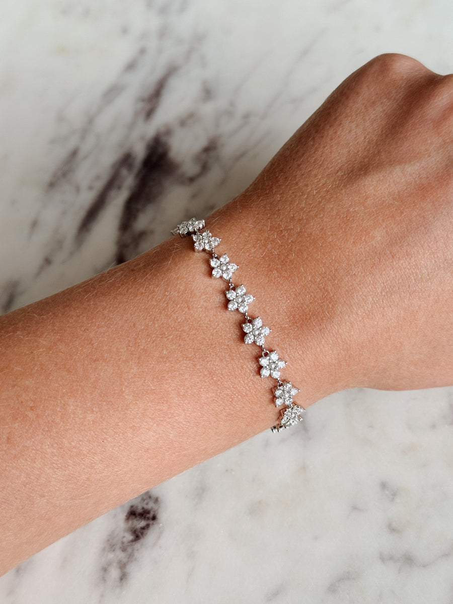 Blossom Tennis Bracelet - SAMPLE SALE