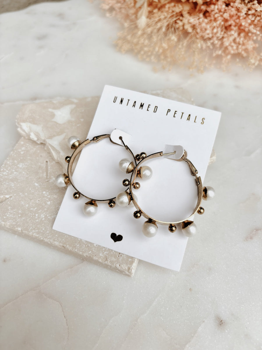 Marigold Hoops - SAMPLE SALE