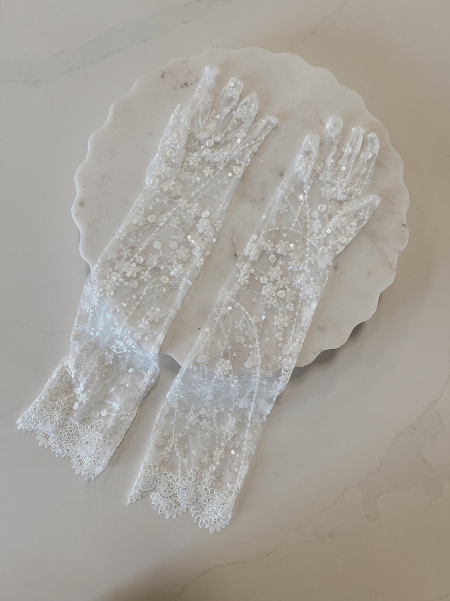 Garden Party Gloves - SAMPLE SALE