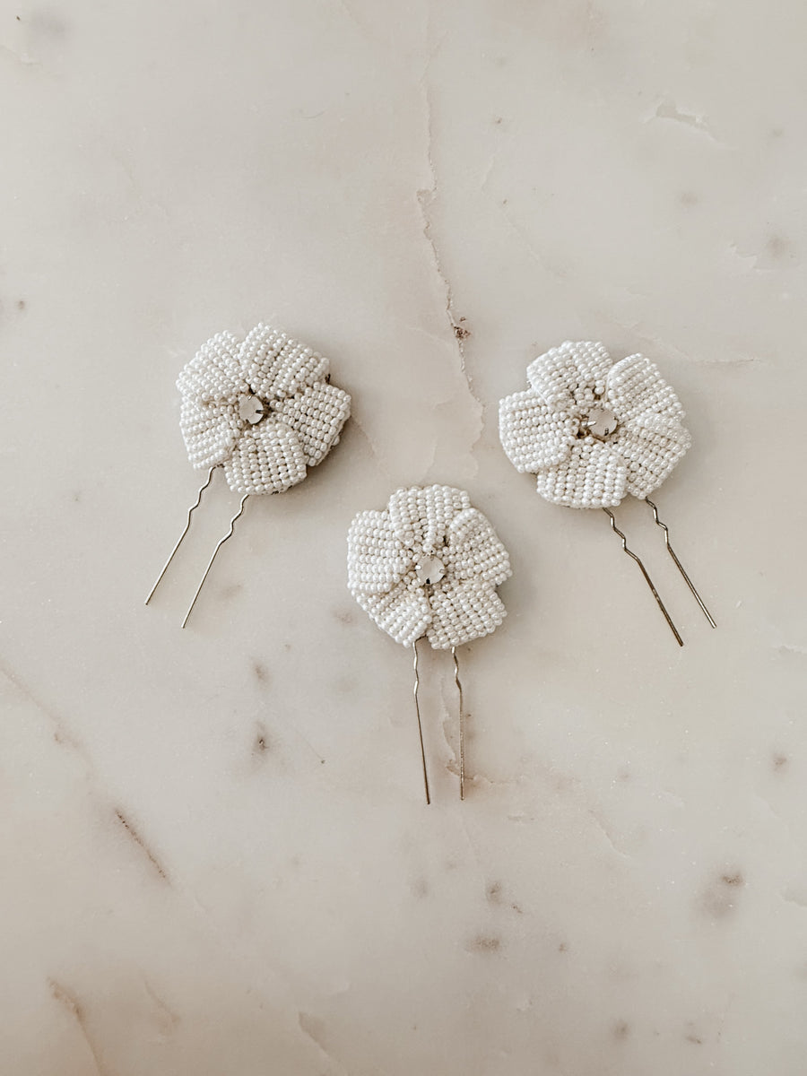 Lindsay Floral Pins - Set of 3 - SAMPLE SALE