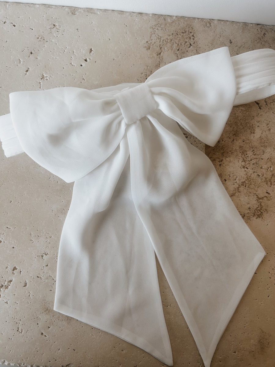 Chiffon Bow Belt - SAMPLE SALE